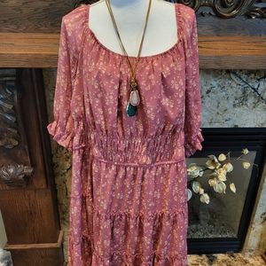 Trixxi Dress floral print dress: Size 3X